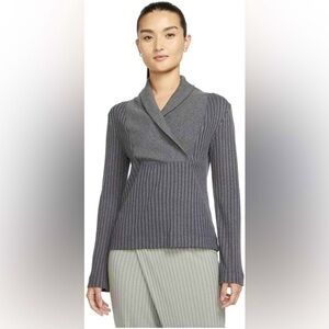 EUC Nike Women's Yoga Luxe Ribbed Cover-Up Sweater Size M